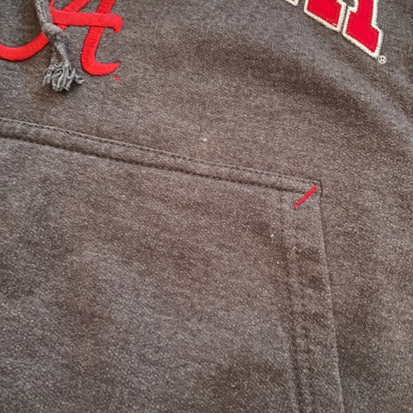 Alabama Crimson Tide Hooded Sweatshirt by PressBox. Men’s Size Small - Picture 4 of 7